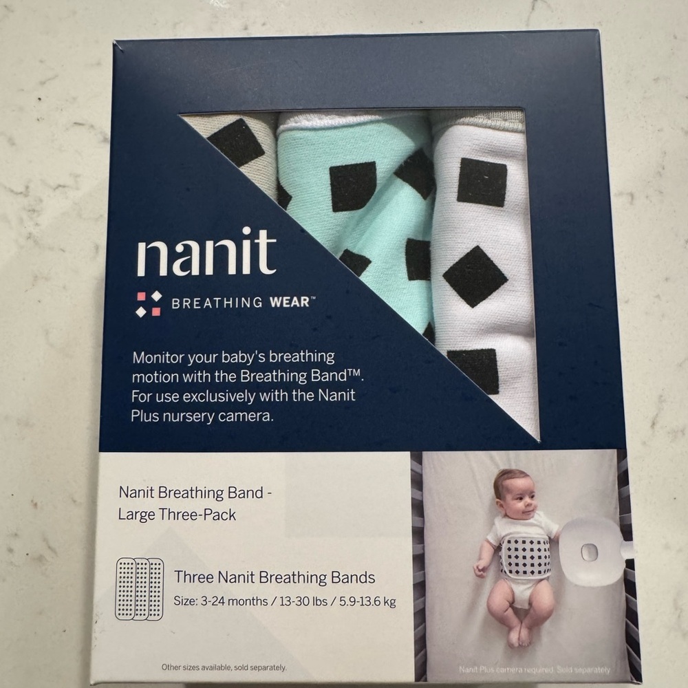 Nanit Breathing Band Large Three-Pack